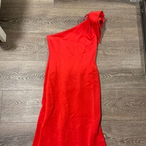 Red Betsy and Adam evening gown
